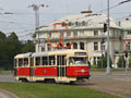 T2 č. 133 odbočuje do Sirkové ulice na zvláštní lince D1 - 27. 6. 2009