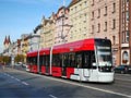 Tramvaj 41T pro německé město Bonn na zkušební jízdě 20. 10. 2022