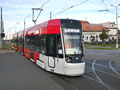 Tramvaj 41T pro německé město Bonn na zkušební jízdě 20. 10. 2022