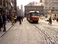 Souprava vozů T3 na náměstí Republiky v osmdesátých letech, foto: J. Kvasil