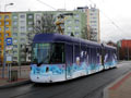 Vánoční tramvaj - Inka č. 362, v zastávce Macháčkova  9. 12. 2018