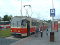 Konečná Líšeň - Mifkova s vozem KT8D5 12. 6. 2005