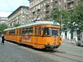 Tříčlánková tramvaj Duewag v Sofii - 29. 7. 2004