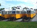 Tramvaje UV již stojí pouze odstavené ve vozovně 
21. 7. 2008