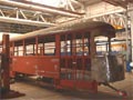 Probíhající rekonstrukce vozu T1 č. 5002 v ústředních dílnách DP v Hostivaři 20. 9. 2003
