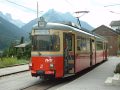 Tramvaj (Stubaltabahn) na konen Fulpmes 26. 7. 2003