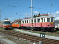 Historick elektriky v depu Poprad 12. 4. 2004