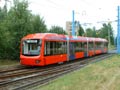 Variobahn v ervenm proveden, tedy v budoucnu uren na mezimstkou linku, pijd na konenou Hutholz 13. 7. 2002