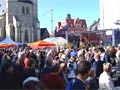 Markplatz - kulturn program pi oslavch 125. let tramvaj v Halle 14. 10. 2007