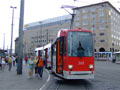 Tlnkov tramvaj N8S . 363 u hlavnho ndra 28. 7. 2007