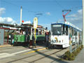 Historick vz Man . 21 z roku 1905 spolu s KT4D v zastvce Oberer Bahnhof 12. 9. 2004