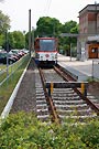 Strausberg - konen S-Bahnhof s vozem . 22 9. 5. 2009