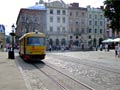 Hlavní náměstí - Rynek - Lvov s tramvajemi T4SU 14. 6. 2007