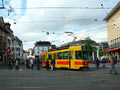 Švýcaři kromě proslulých vlaků také hojně cestují tramvajemi - Basilej  27. 6. 2013