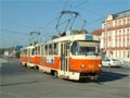 Souprava T3 č. 190+191 v sadech Pětatřicátníků 16. 9. 2003