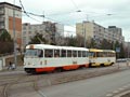 Souprava 202+192 v zastávce Malesická - týden před osudnou nehodou - 15. 2. 2004