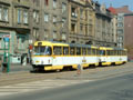 Souprava 254+255 na náměstí Míru 21. 4. 2003