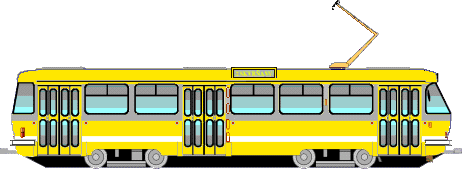 Posledních 6 modernizovaných vozů je už v současném plzeňském žlutošedém nátěru.