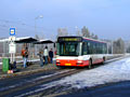 Citybus č. 456 na konečné v Bolevci 10. 1. 2009