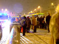 Ženu museli po střetu s tramvají vyprostit hasiči - Sady Pětatřicátníků 5. 1. 2009