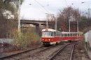 Souprava 175+182 ve smyčce Malesická 5. 11. 2000 Foto: M. Klas