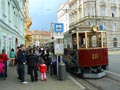 Historické tramvaje v Palackého ulici 4. 5. 2013