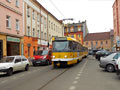 T3M č. 237+238 na odkloněné lince č. 1 ve Sladkovského ulici  30. 4. 2013, foto: Š. Esterle