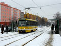 T3R.P č. 260 přijíždí na náměstí Generála Píky 23. 2. 2013