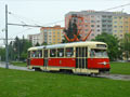 Historická tramvaj T2 při narozeninové jízdě FV na náměstí Generála Píky 11. 5. 2013