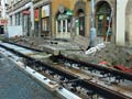 Rekonstrukce kolejiště v Pražské ulici 21. 9. 2014