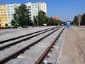 Rekonstrukce kolejiště v ulici Terezie Brzkové u zastávky Macháčkova 29. 6. 2015