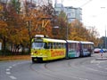 Vůz K3R-NT č. 311 v ulici Terezie Brzkové 28. 10. 2016