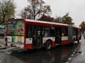 Nehoda tramvaje a autobusu na Borech 16. 11. 2016, foto: K. Šimána