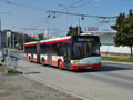 Autobus výlukové linky 1/2A v Šumavské ulicie 23. 9. 2017