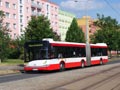 Autobus náhradní dopravy na Koterovské  24. 6. 2017