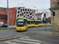Souprava 342+343 linky č. 4 během výluky 20. 7. 2024