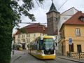 40T č. 378 v Pražské ulici projíždí opačným směrem, než obvykle 21. 5. 2024