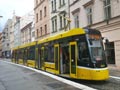 40T č. 393 v provizorní zastávce Hlavní pošta 2. 6. 2024