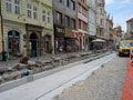 Betonová vana pro tramvajovou trať na náměstí Republiky 19. 6. 2024