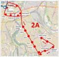 Mapa výlukového provozu z webu PMDP