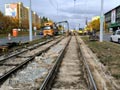 Demontáž zákrytu mezi zastávkami Sokolovská - Severka