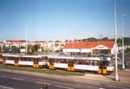 Souprava 246+247 v zastávce U gery, Lidická 7. 5. 2001