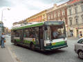 Trejsina (trolejbus 21TrACI) jedoucí na pomocný diesel agregát na lince č. 12  - 14. 8. 2002 