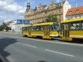 T3 (T3SUCS) klasické tramvaje v ulicích Plzně