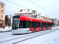 Tramvaj 41T pro německé město Bonn na zkušební jízdě 12. 12. 2022