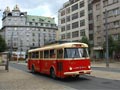 Historický trolejbus Škoda 9Tr č. 323 na na Americké třídě 12. 6. 2011