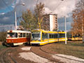 Zkušební jízdy nových Aster 310 a 309 dne 11. 11. 2000