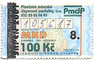 Žákovská a důchodcovská měsíční - 8/2001