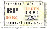 PTP měsíční - 1/2001