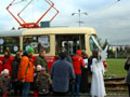 Mikulášská tramvaj 1. 12. 2013